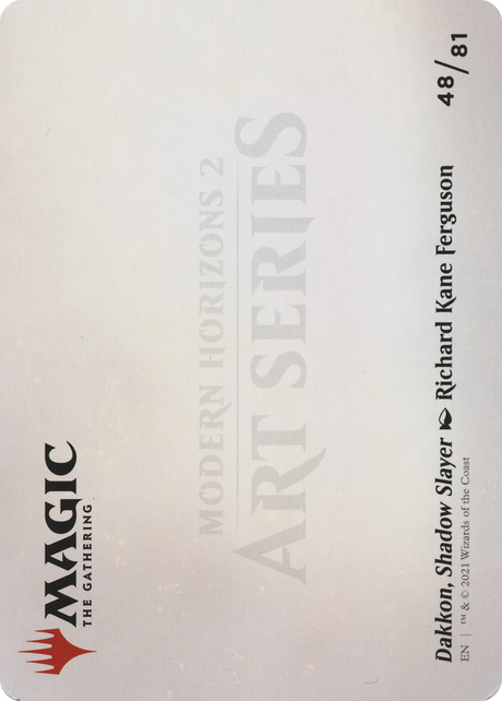 Dakkon, Shadow Slayer // Dakkon, Shadow Slayer [AMH2-48]