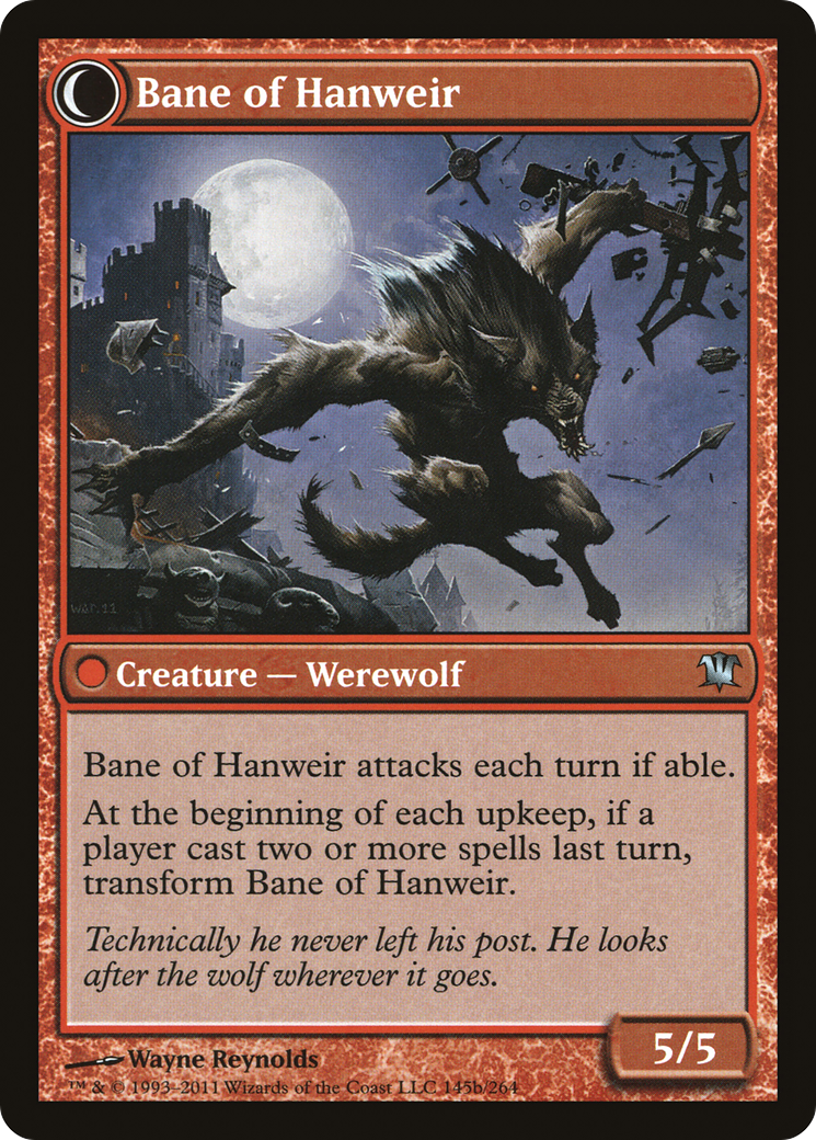 Hanweir Watchkeep // Bane of Hanweir [ISD-145]