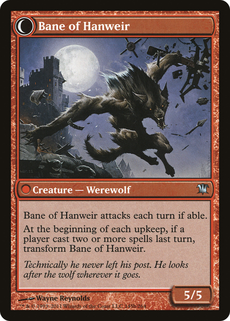 Hanweir Watchkeep // Bane of Hanweir [ISD-145]