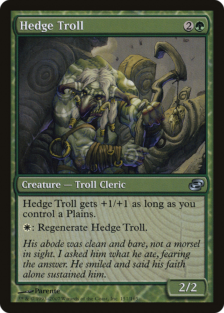 Hedge Troll [PLC-151]