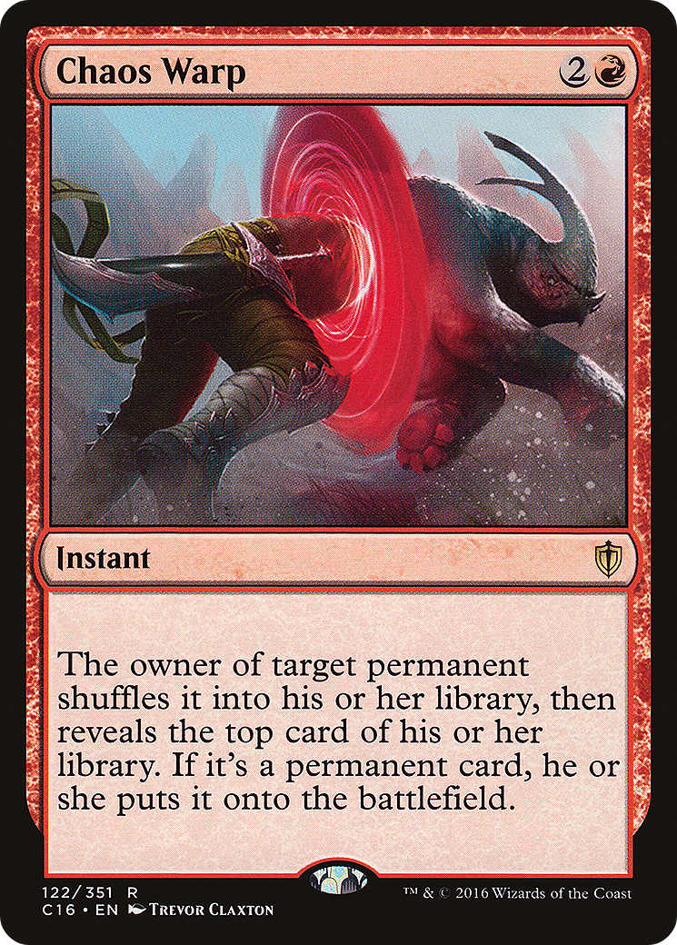 Chaos Warp [C16-122]