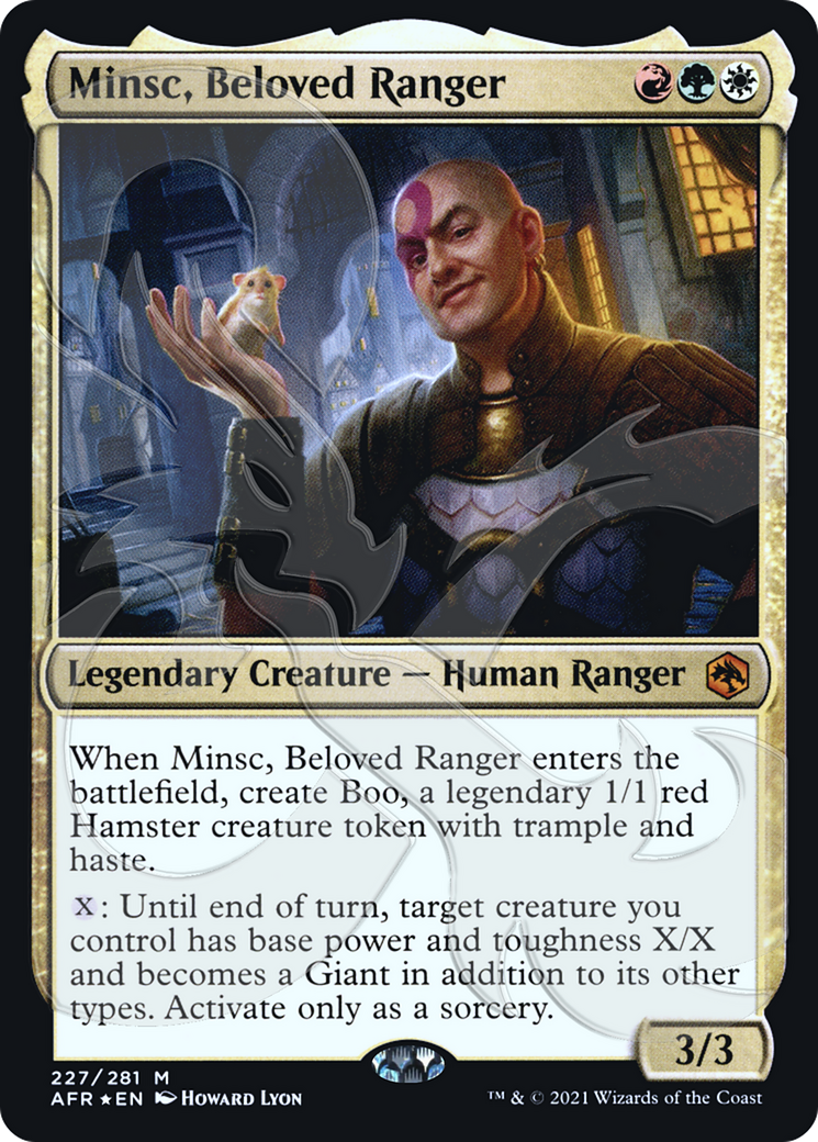 Minsc, Beloved Ranger - Promo [PAFR-227a]