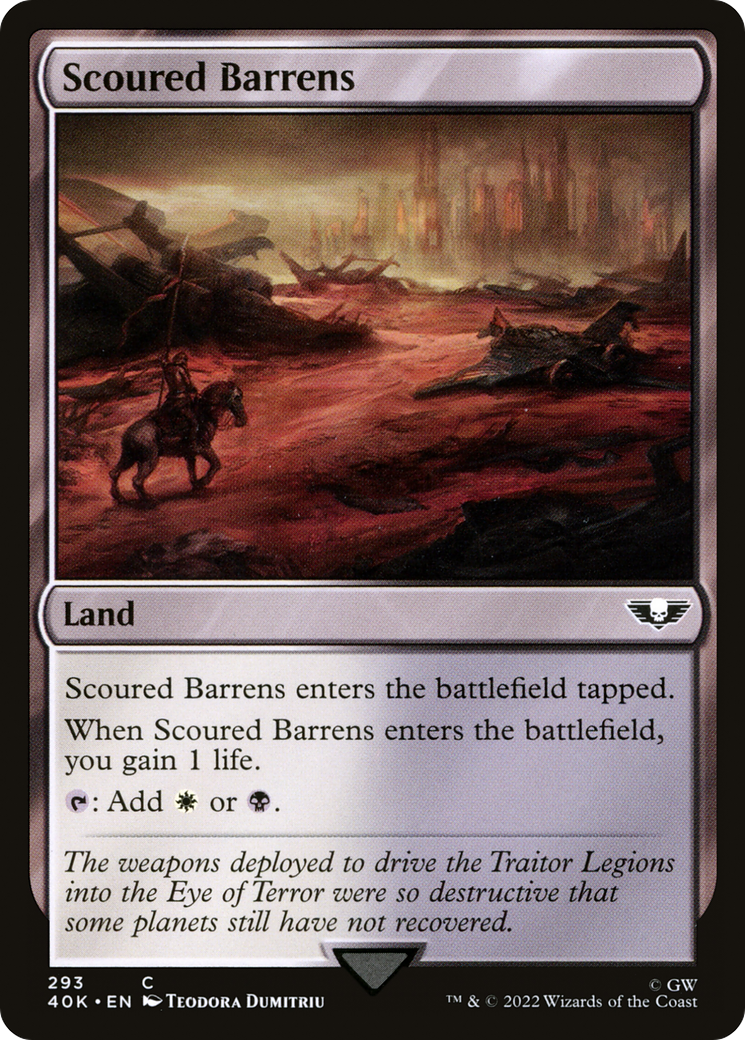 Scoured Barrens [40K-293]
