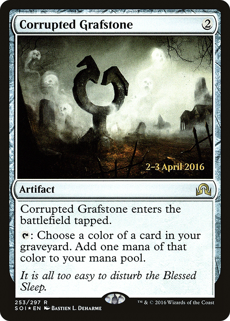 Corrupted Grafstone - Prerelease Promo [PSOI-253s]