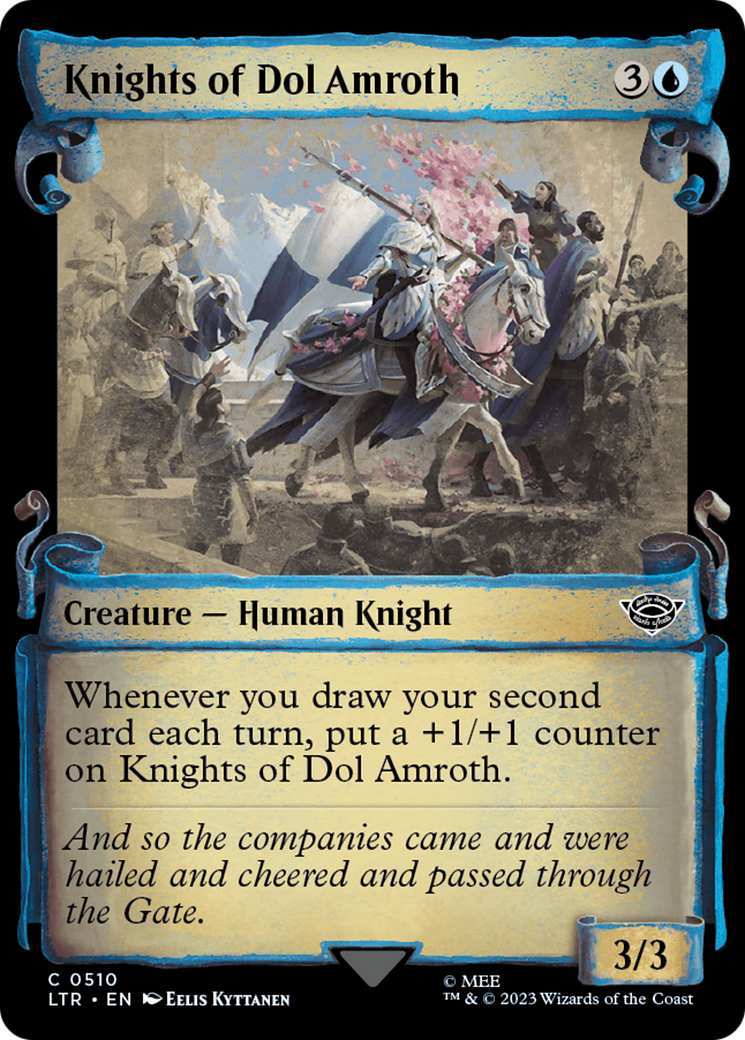 Knights of Dol Amroth - Scroll Showcase [LTR-510]