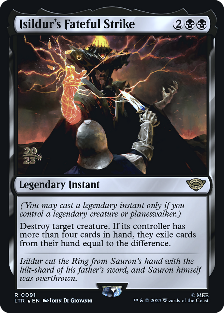 Isildur's Fateful Strike - Prerelease Promo [PLTR-91s]