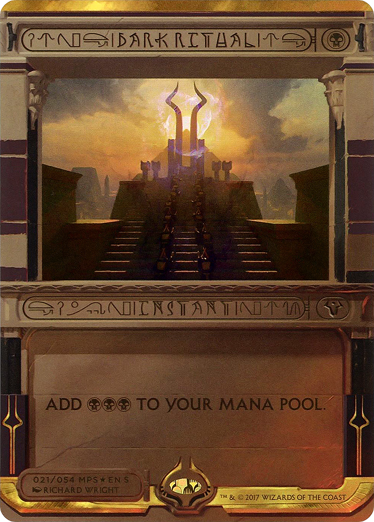 Dark Ritual - Borderless [MP2-21]