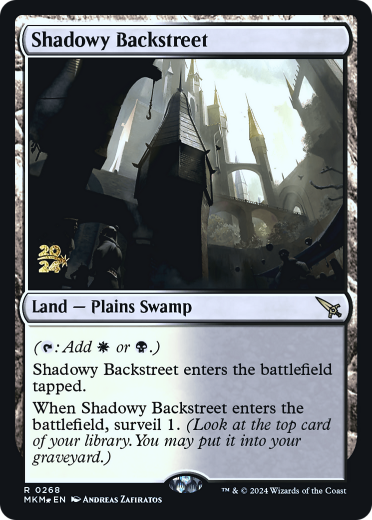 Shadowy Backstreet - Prerelease Promo [PMKM-268s]