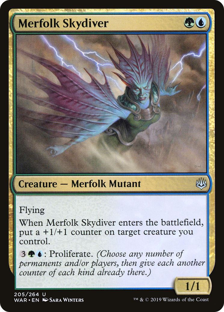 Merfolk Skydiver [WAR-205]