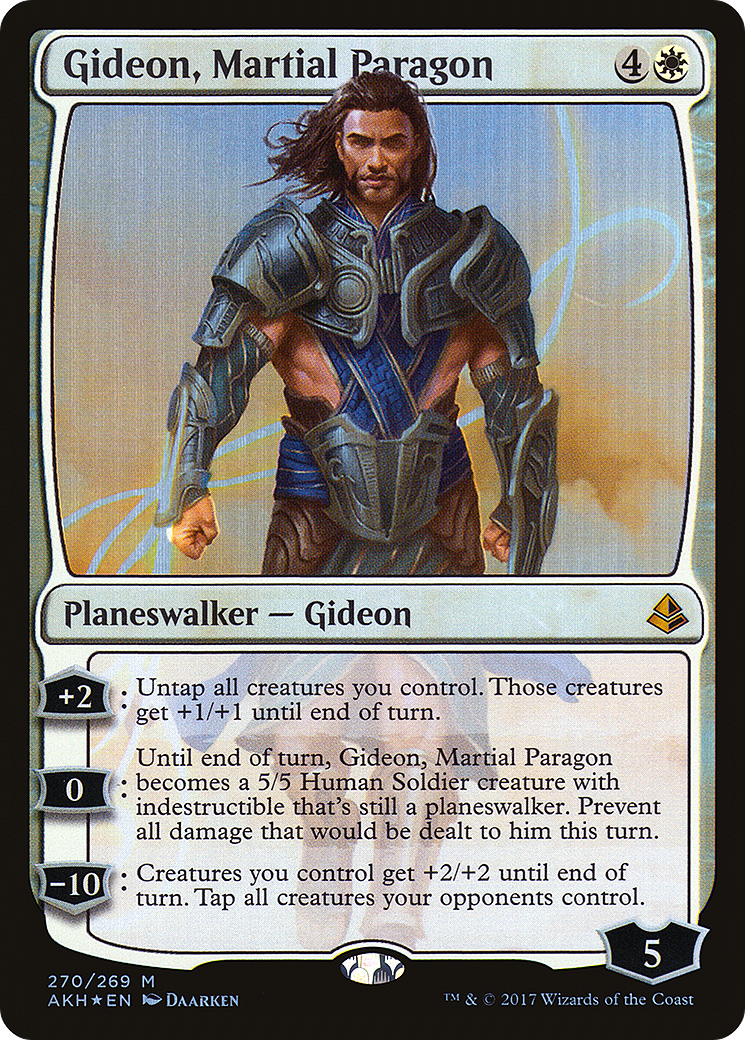 Gideon, Martial Paragon [AKH-270]
