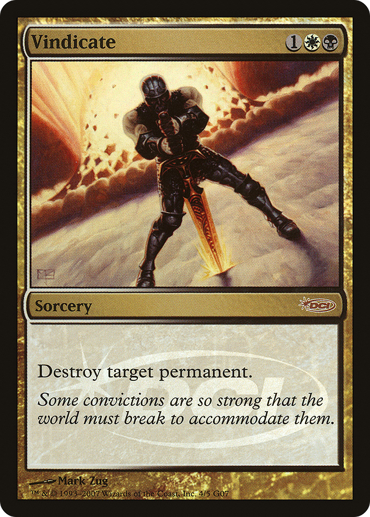 Vindicate - Promo [G07-4]