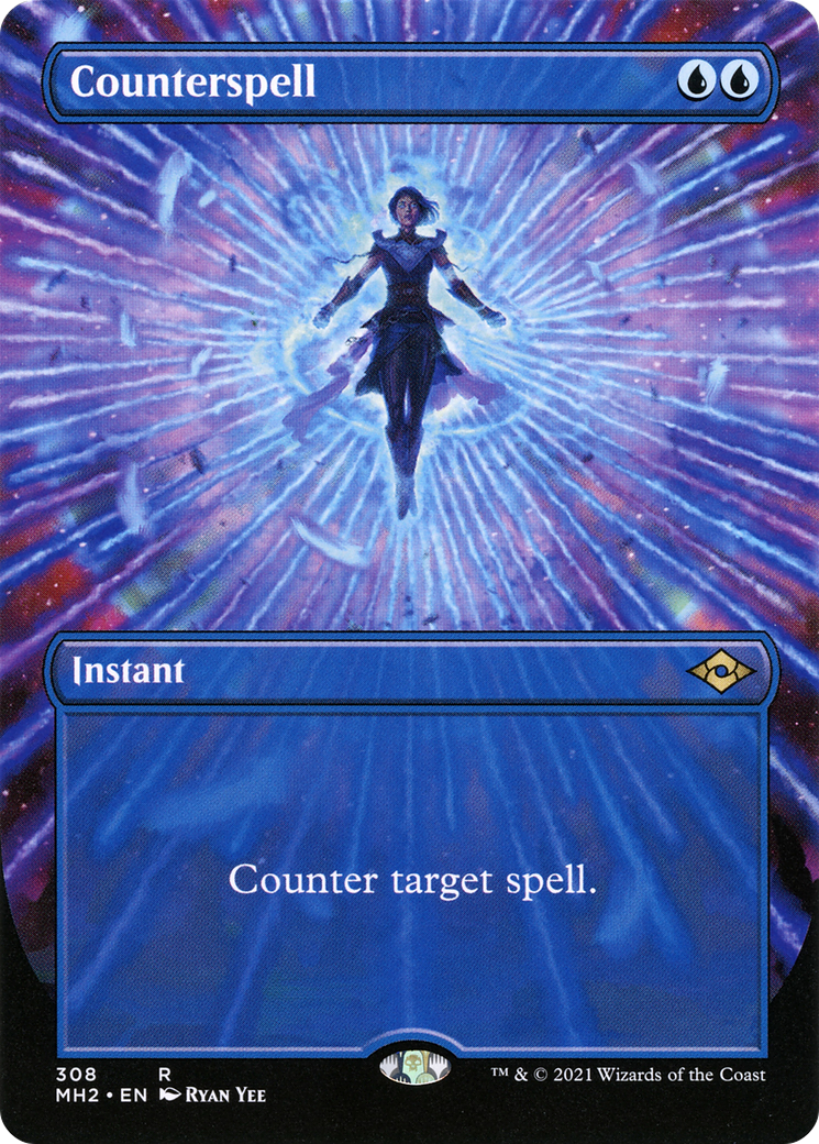 Counterspell - Borderless - Full Art [MH2-308]