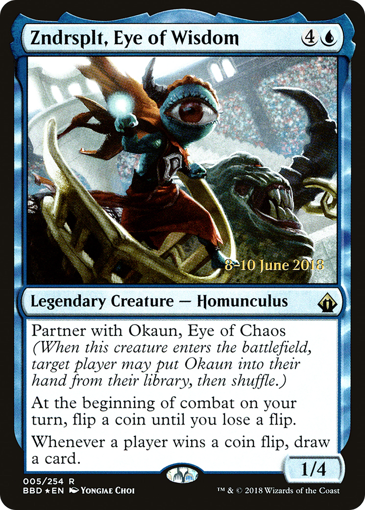 Zndrsplt, Eye of Wisdom - Prerelease Promo [PBBD-5s]