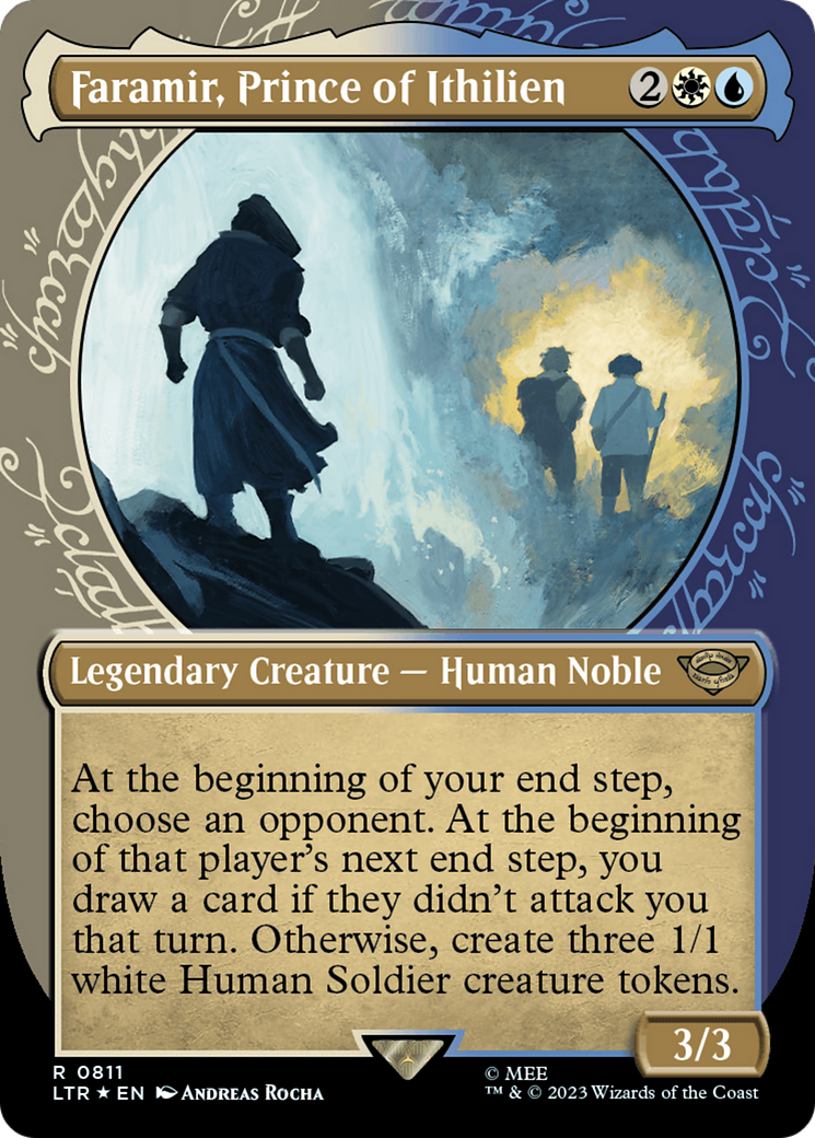 Faramir, Prince of Ithilien - Borderless - Showcase - Surge Foil [LTR-811]