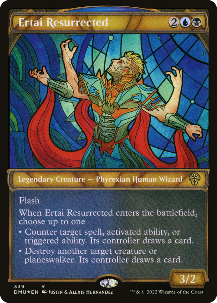 Ertai Resurrected - Showcase - Textured Foil [DMU-339]