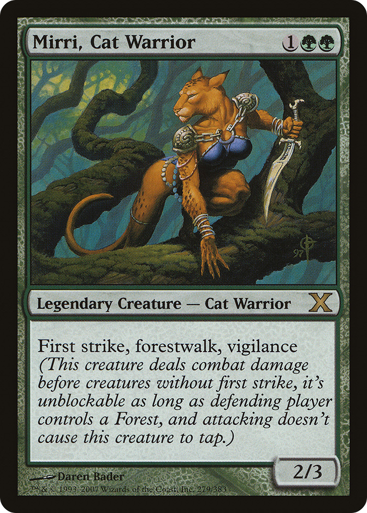 Mirri, Cat Warrior [10E-279]