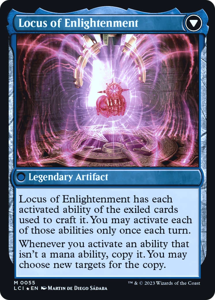 The Enigma Jewel // Locus of Enlightenment - Prerelease Promo [PLCI-55s]