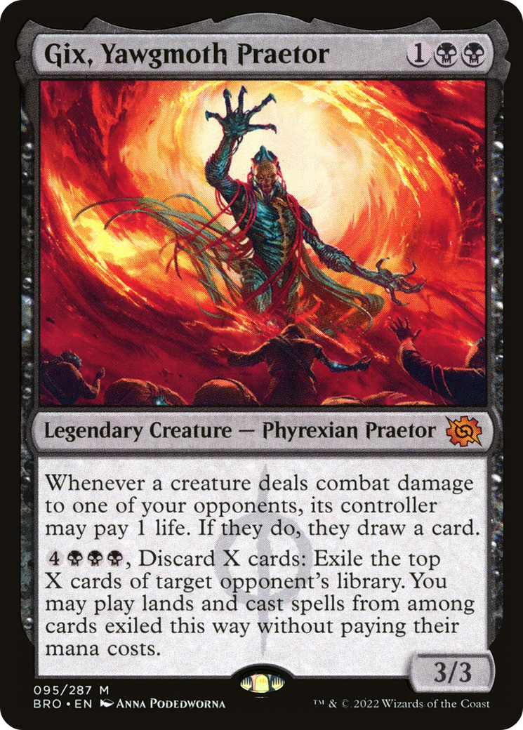 Gix, Yawgmoth Praetor [BRO-95]