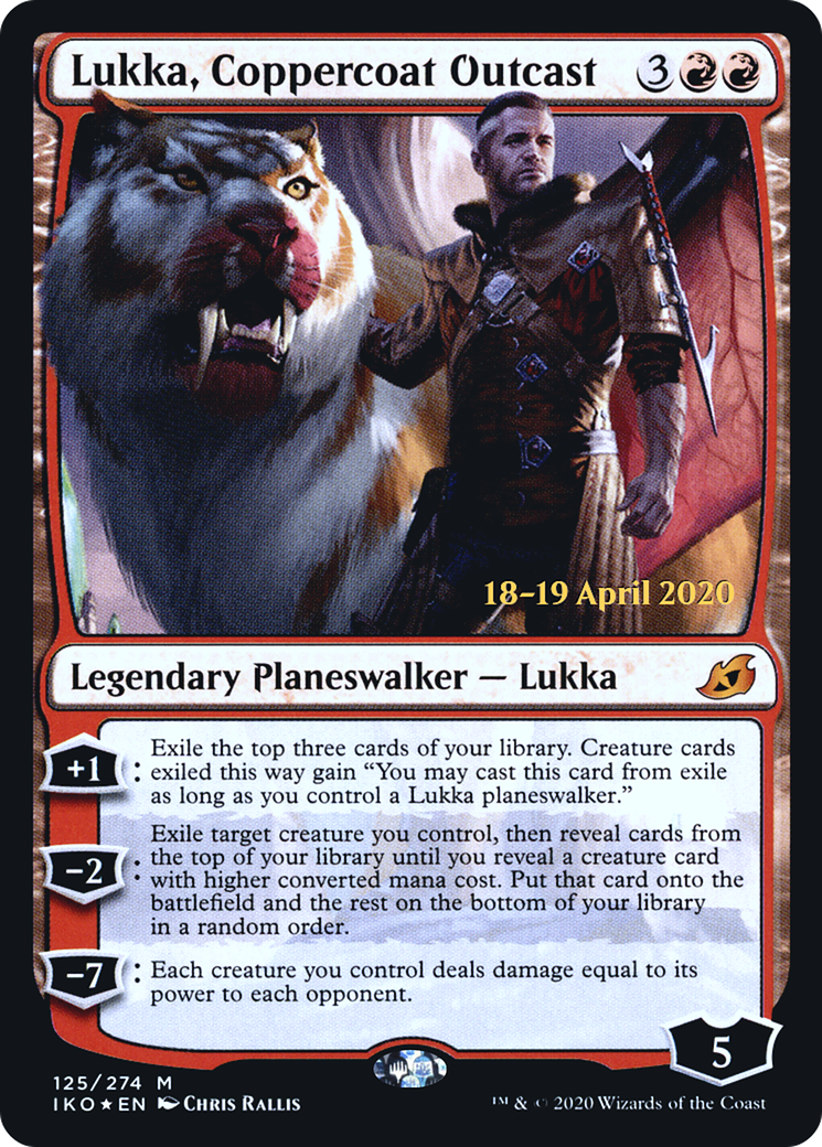 Lukka, Coppercoat Outcast - Prerelease Promo [PIKO-125s]