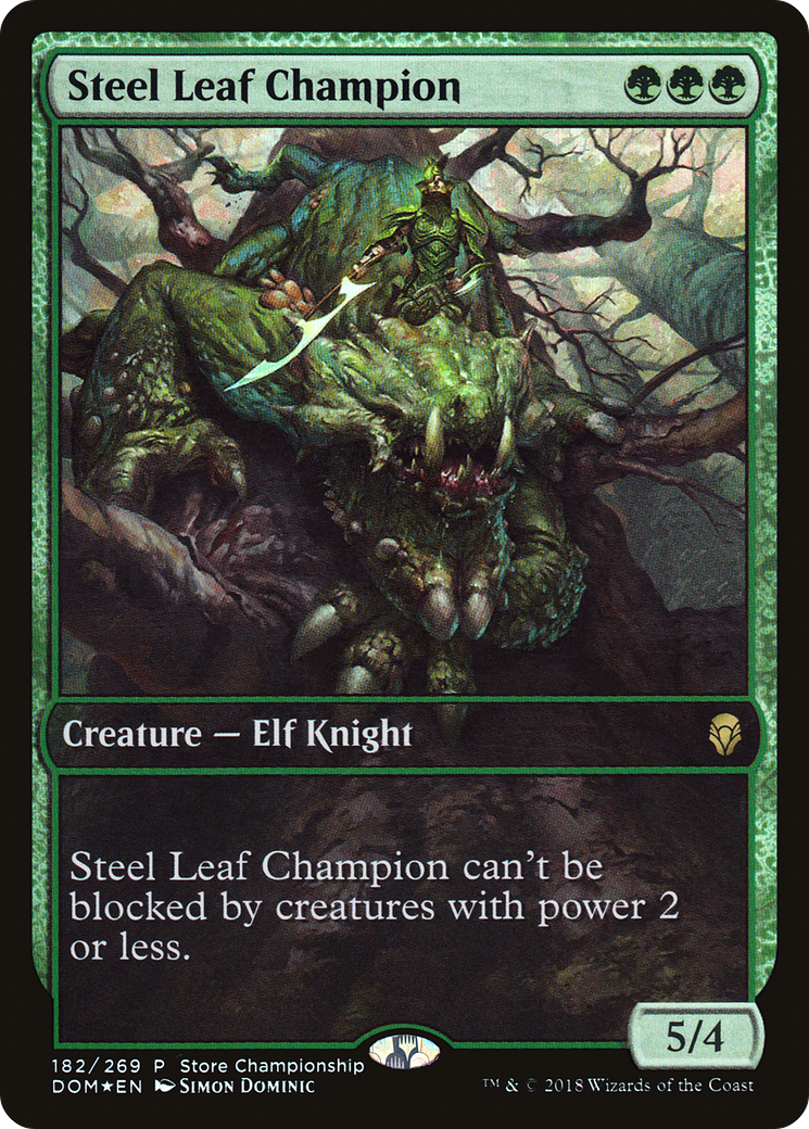 Steel Leaf Champion - Full Art - Promo [PDOM-182]