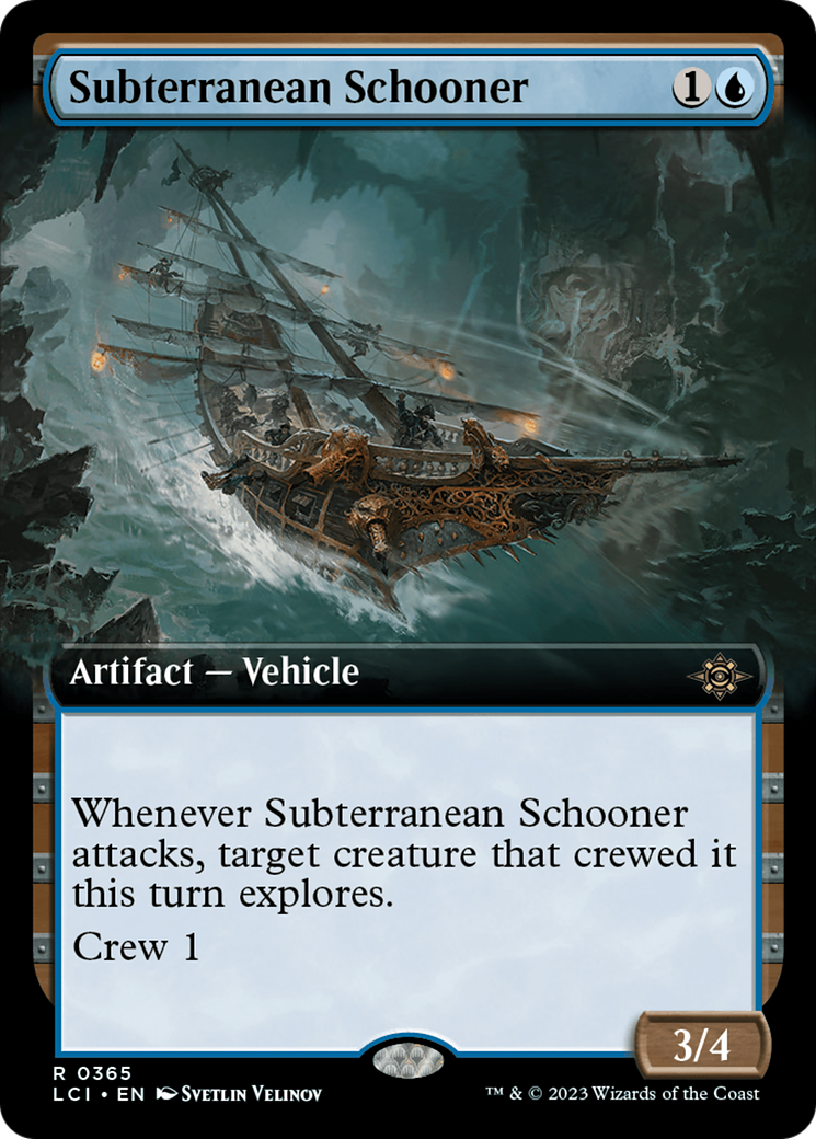 Subterranean Schooner - Extended Art [LCI-365]
