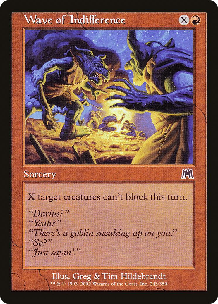 Wave of Indifference [ONS-243]