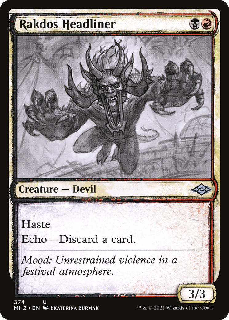 Rakdos Headliner - Showcase [MH2-374]