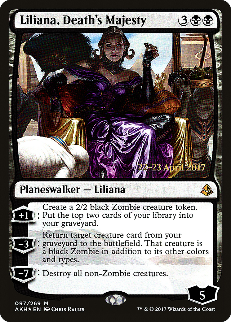 Liliana, Death's Majesty - Prerelease Promo [PAKH-97s]