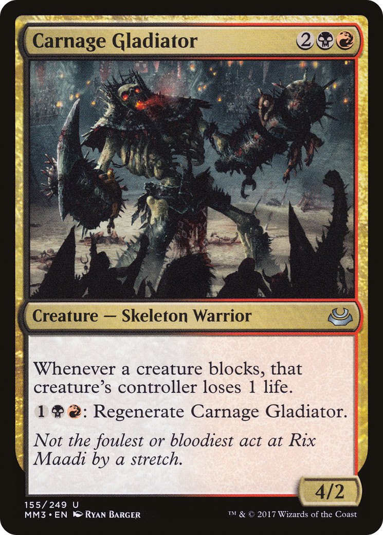Carnage Gladiator [MM3-155]