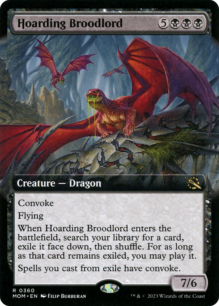 Hoarding Broodlord - Extended Art [MOM-360]