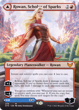 Rowan, Scholar of Sparks // Will, Scholar of Frost - Borderless [STX-278]