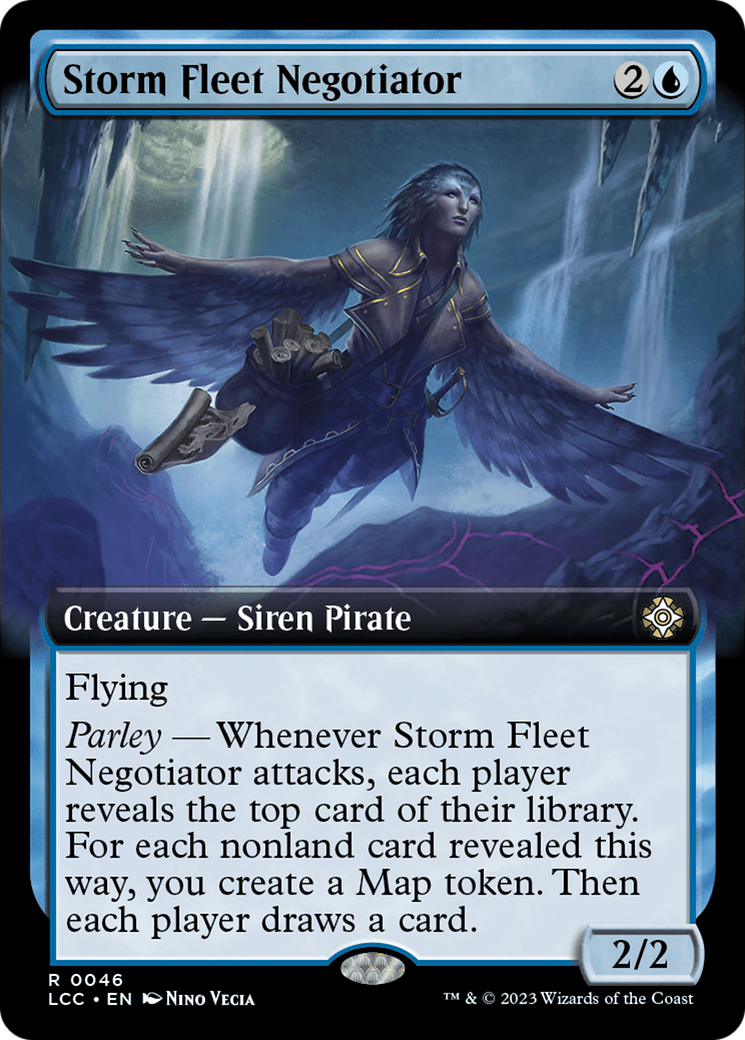 Storm Fleet Negotiator - Extended Art [LCC-46]