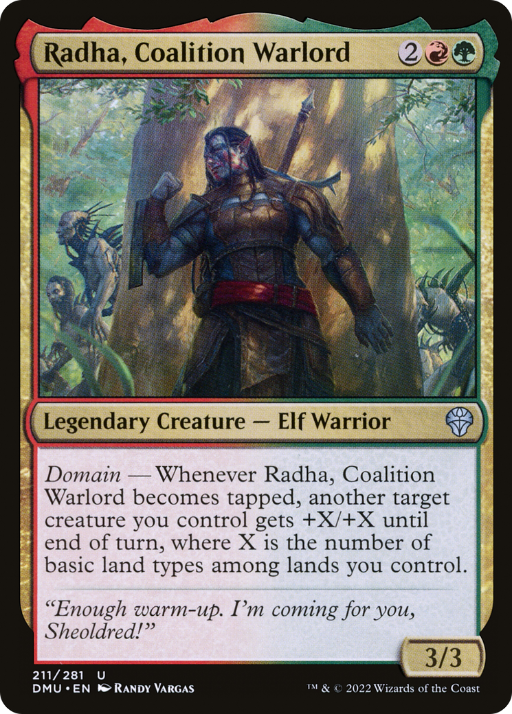 Radha, Coalition Warlord [DMU-211]