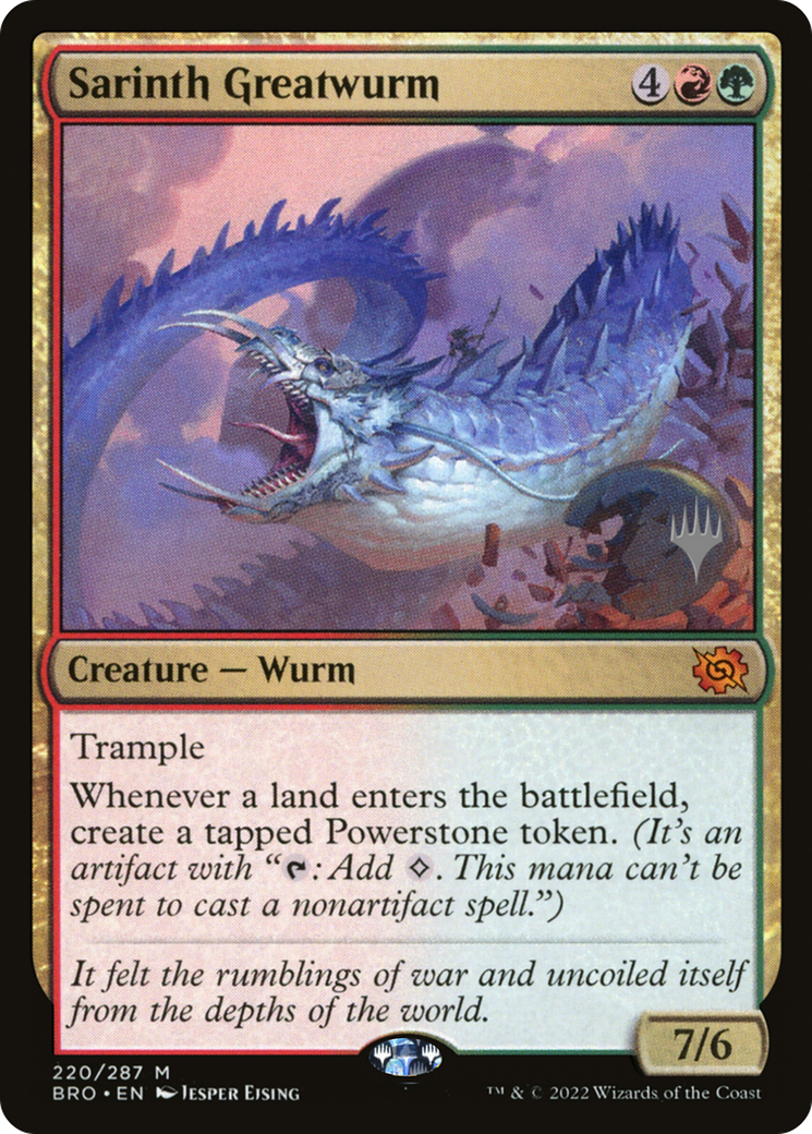 Sarinth Greatwurm - Promo Pack [PBRO-220p]