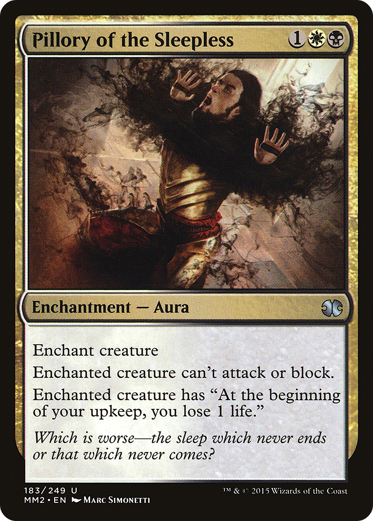 Pillory of the Sleepless [MM2-183]