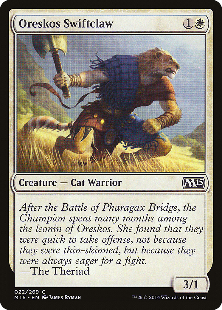 Oreskos Swiftclaw [M15-22]