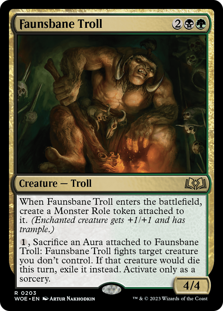 Faunsbane Troll [WOE-203]