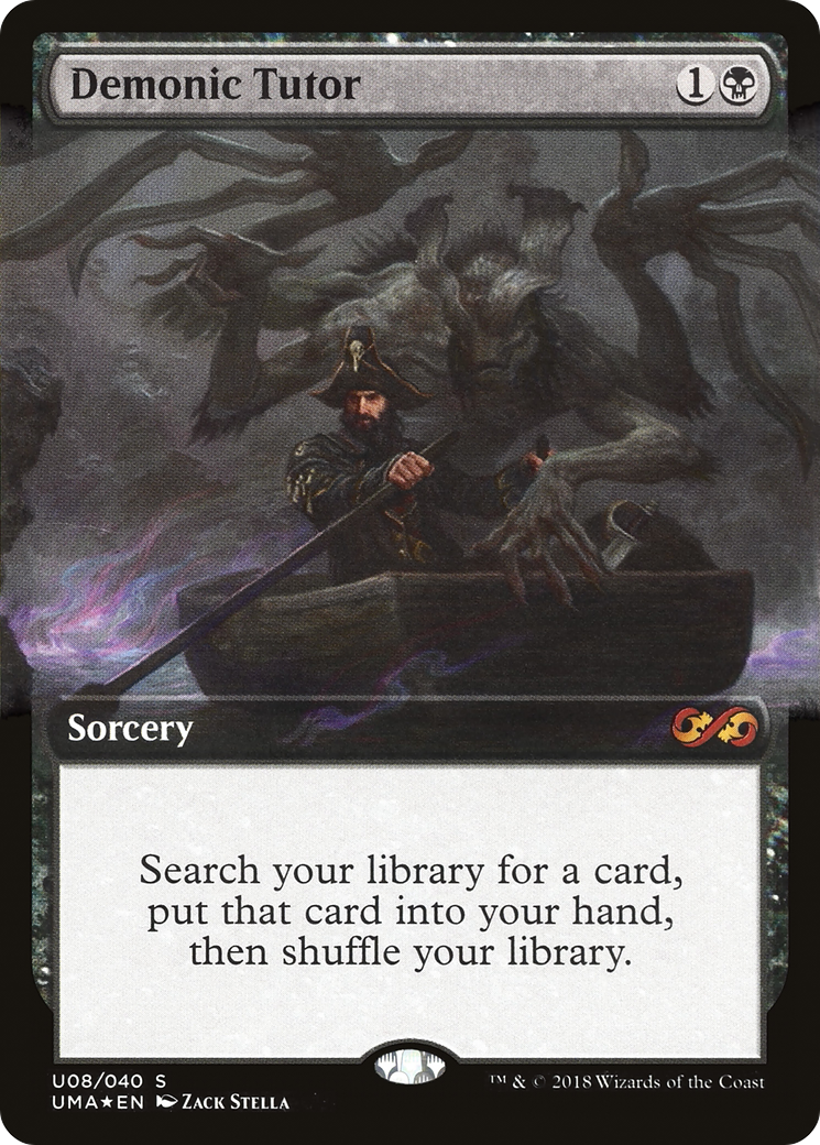 Demonic Tutor - Extended Art - Promo [PUMA-U8]