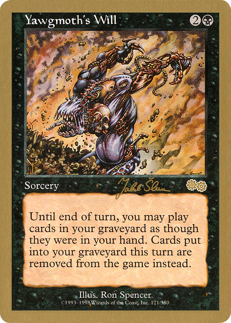 Yawgmoth's Will [WC99-js171]