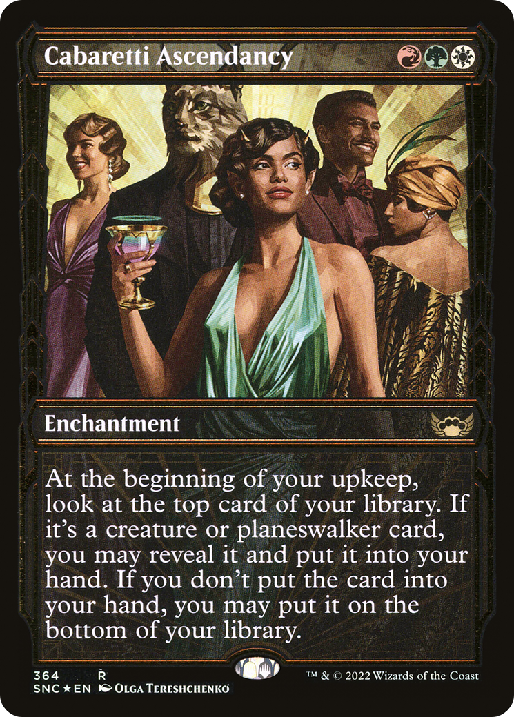 Cabaretti Ascendancy - Showcase - Gilded Foil [SNC-364]