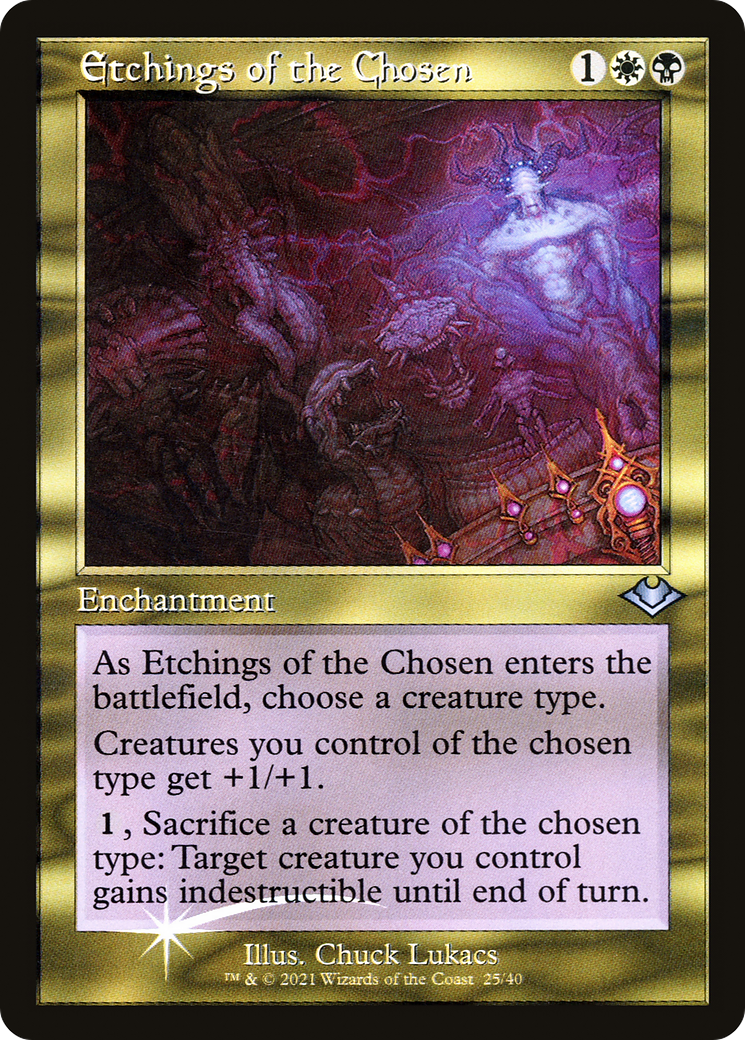Etchings of the Chosen [H1R-25]