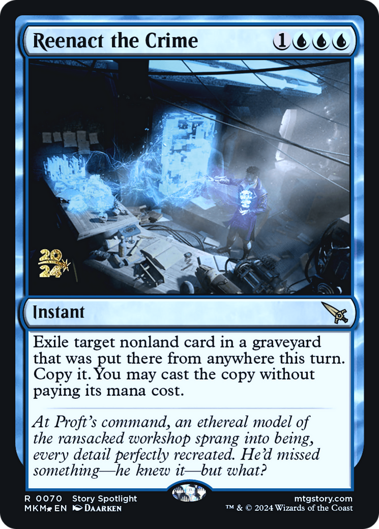 Reenact the Crime - Prerelease Promo [PMKM-70s]