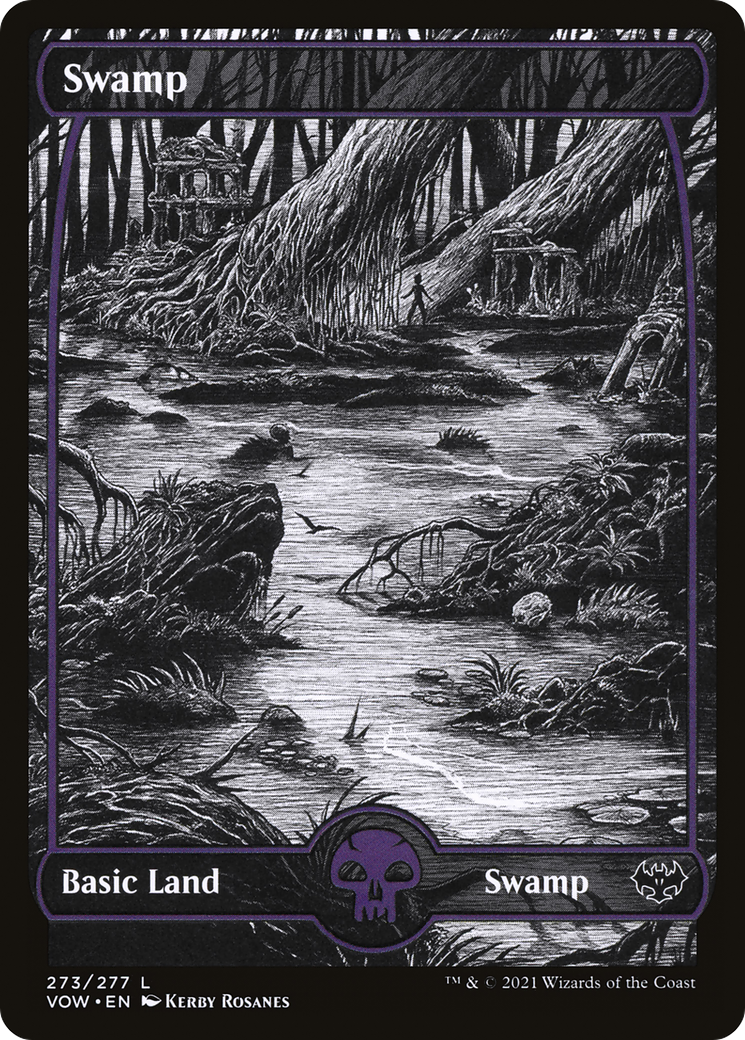 Swamp - Showcase - Full Art [VOW-273]