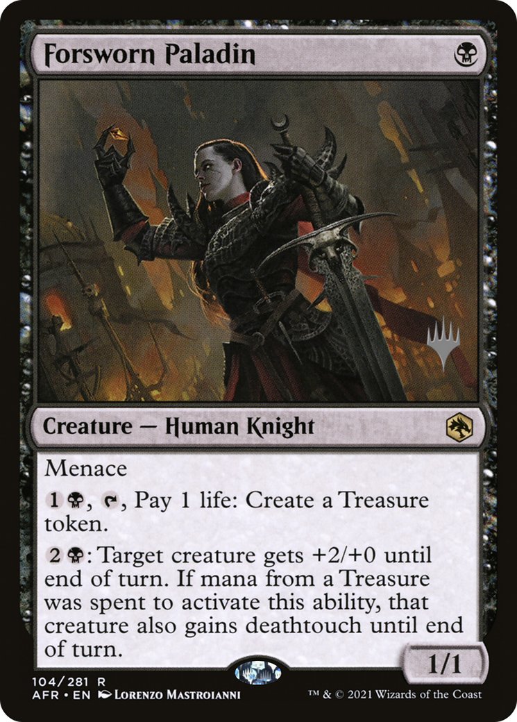 Forsworn Paladin - Promo Pack [PAFR-104p]