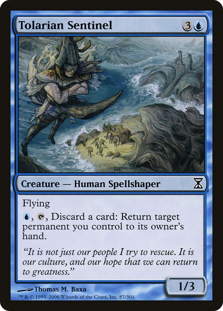 Tolarian Sentinel [TSP-87]