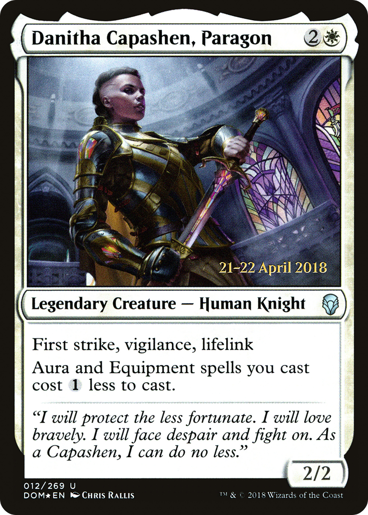 Danitha Capashen, Paragon - Prerelease Promo [PDOM-12s]