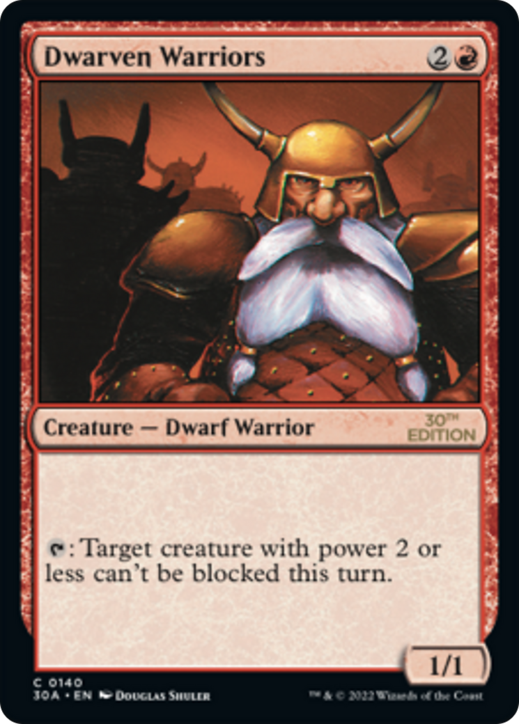 Dwarven Warriors [30A-140]