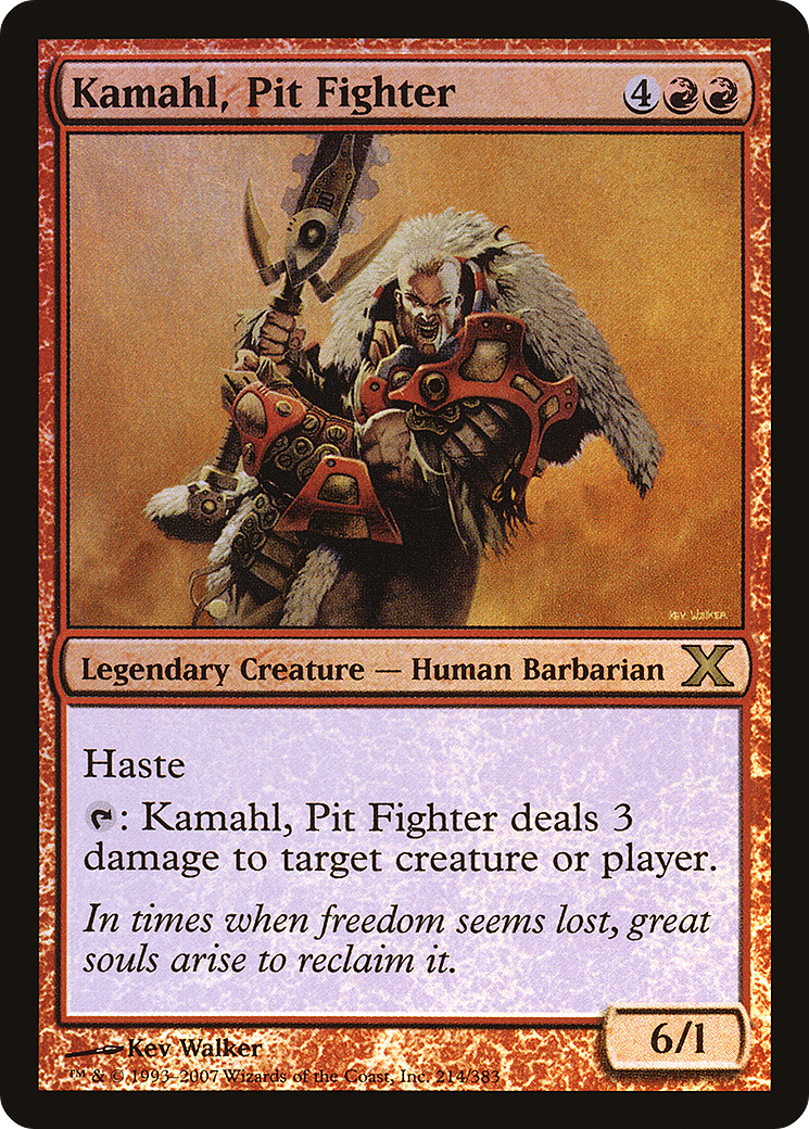 Kamahl, Pit Fighter [10E-214★]