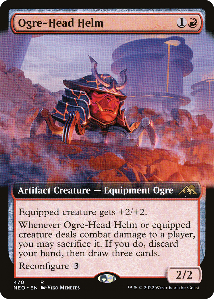 Ogre-Head Helm - Extended Art [NEO-470]