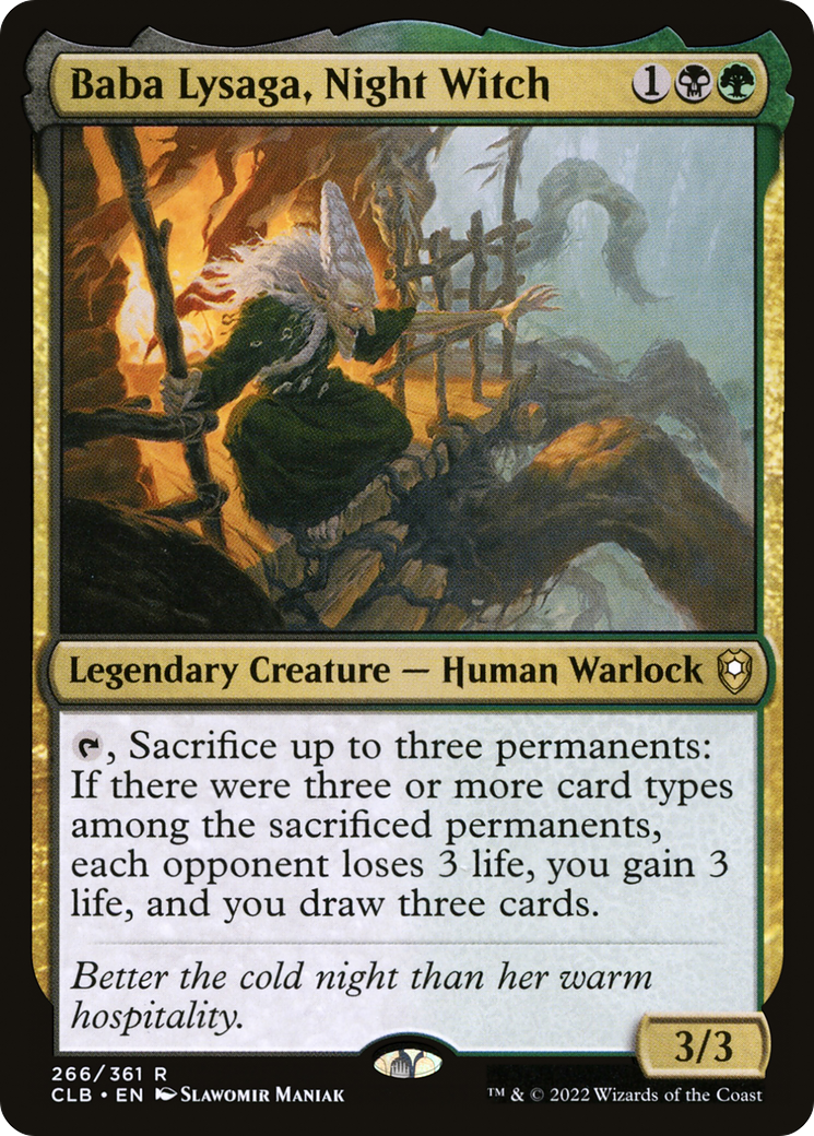 Baba Lysaga, Night Witch [CLB-266]